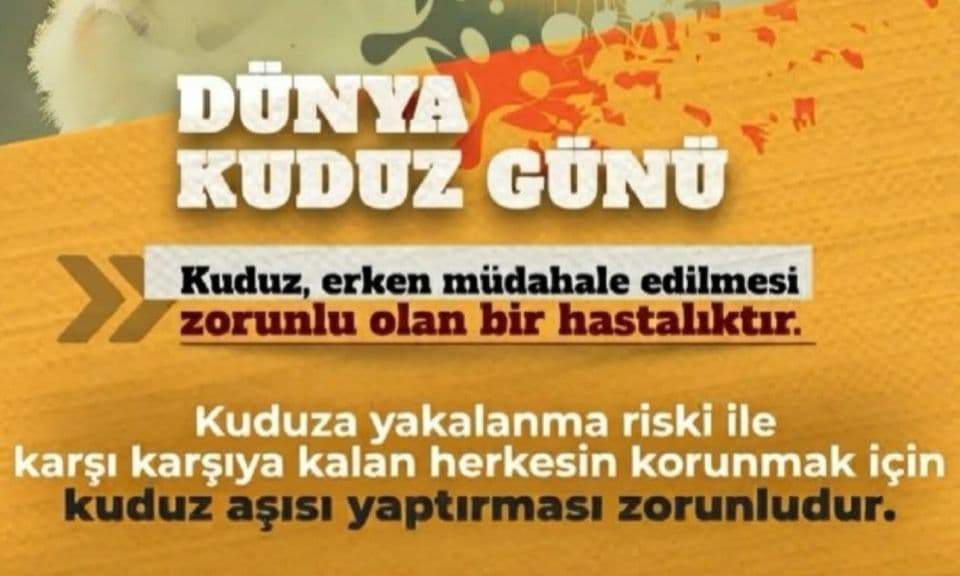 Çanakkale’de Kuduz: %99,9 Öldürücü, %100 Önlenebilir – Dünya Kuduz Günü Bilgilendirmesi