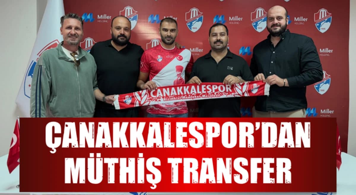 Çanakkalespor, Volkan Fındıklı’yı Kadrosuna Ekledi: 3. Lig Hedefiyle Güçleniyor