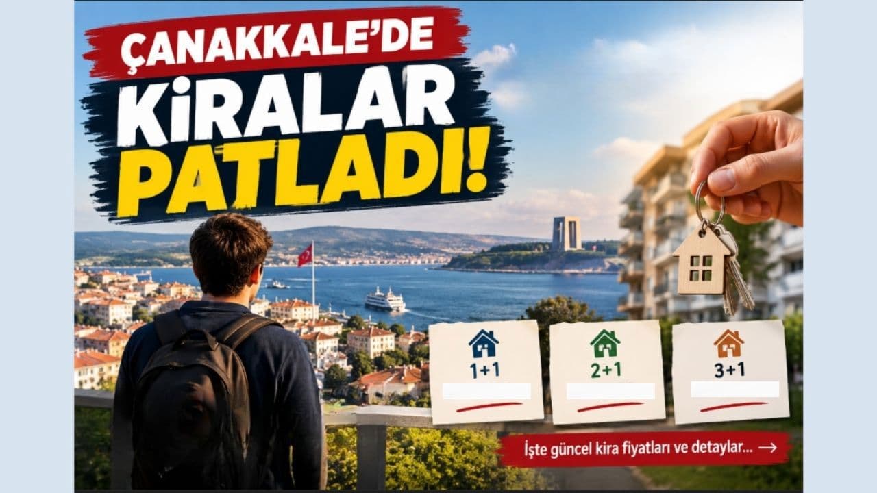 Kira bedeller tavan düzenledi Çanakkale’de