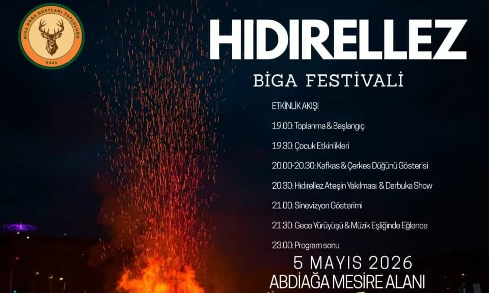 Biga'da Büyük Hıdırellez Festivali