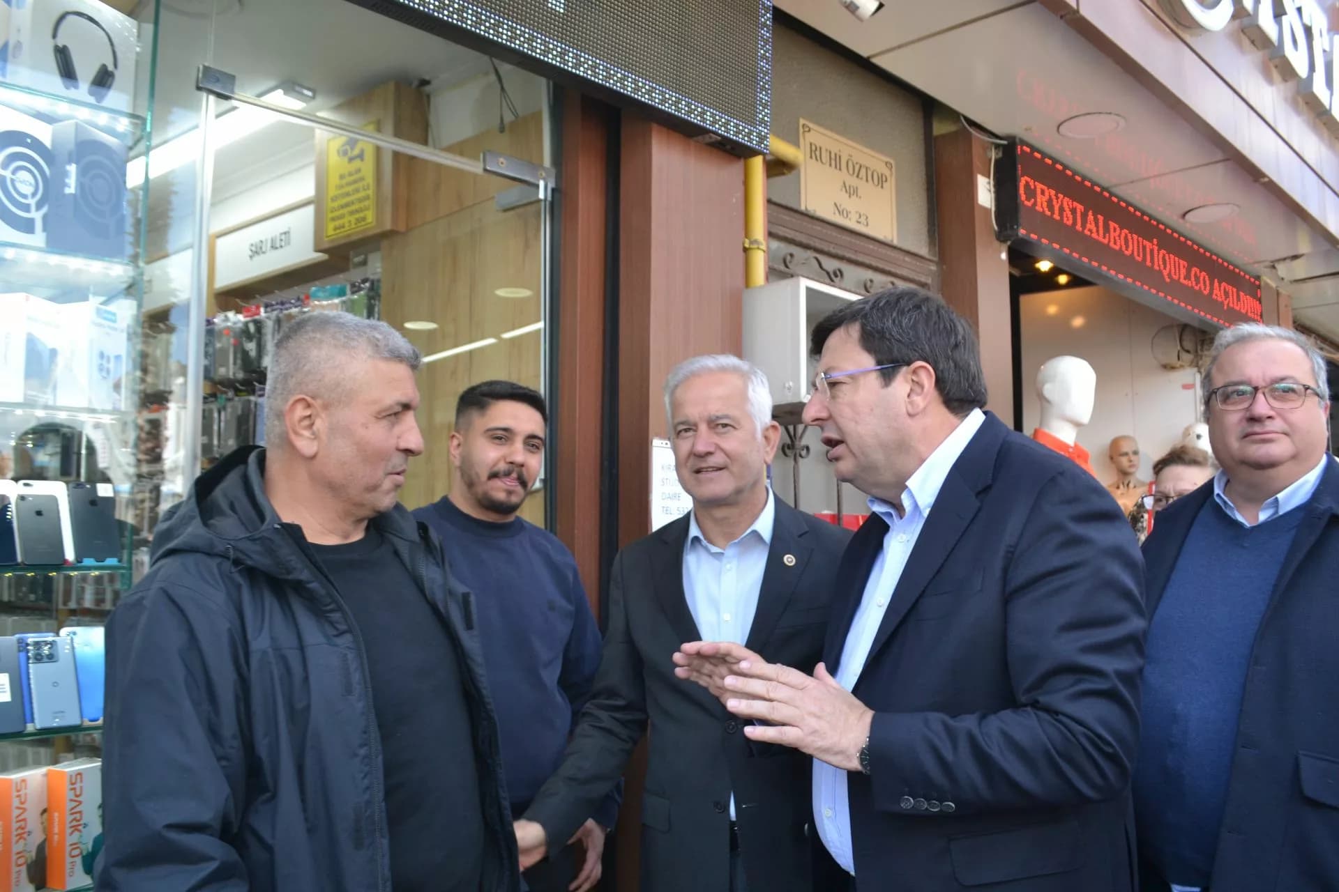 CHP Çanakkale Örgütü Esnaf Ziyaretleri Gerçekleştirdi