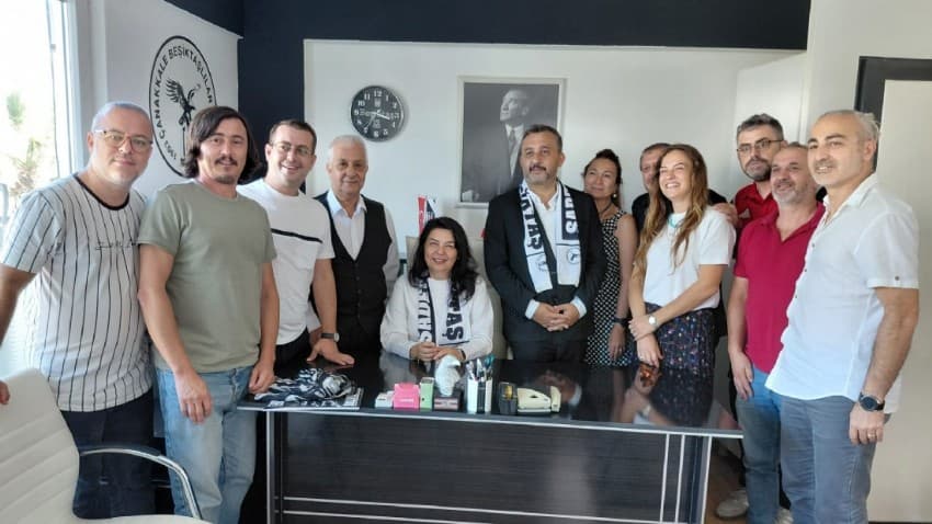 İskenderoğlu ve Barış’tan Beşiktaş’a Tam Destek