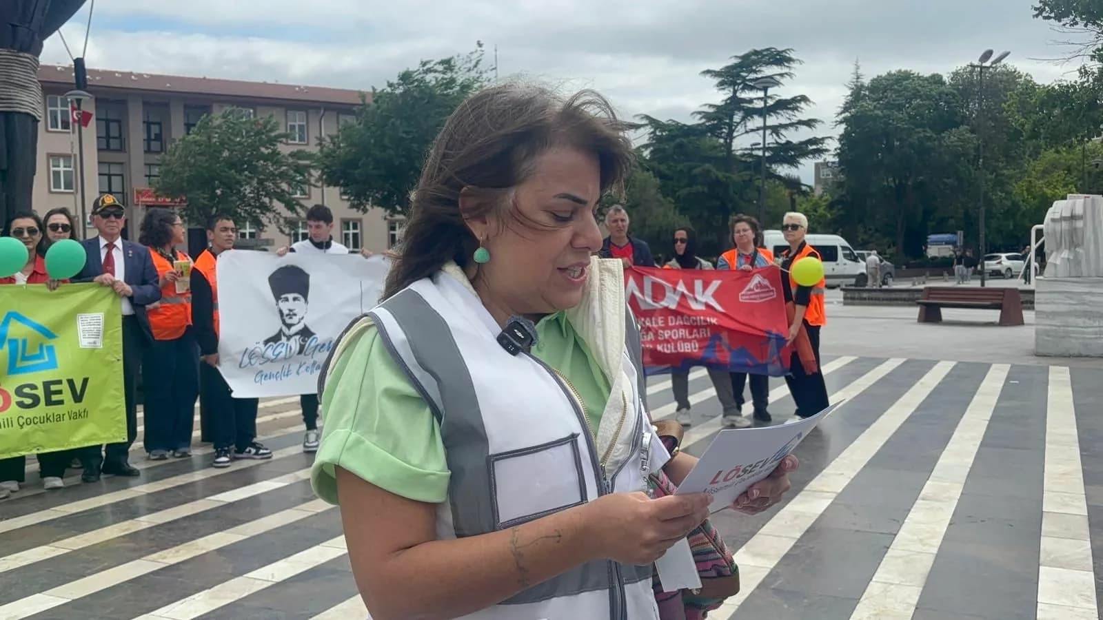 Çanakkale'de LÖSEV Korteji: Lösemili Çocuklar İçin Can