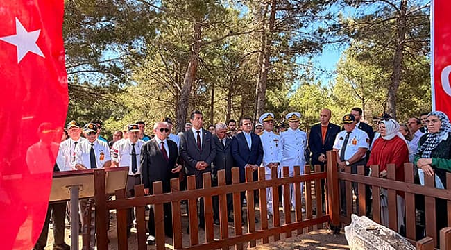 ŞEHİT TABİP BİNBAŞI MEHMET İSMAİL BEY KABRİ BAŞINDA ANILDI
