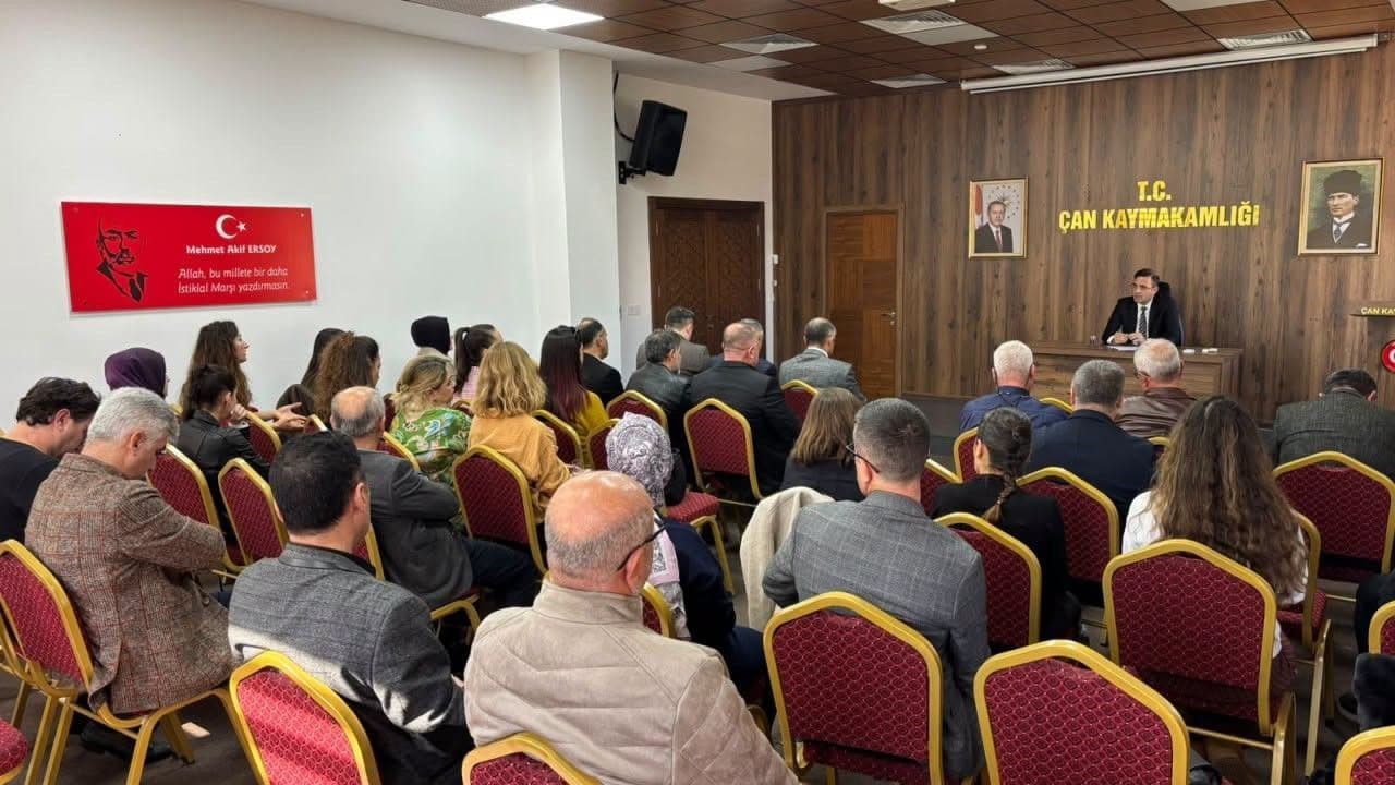 Çan’da Okul Güvenliği Seferberliği