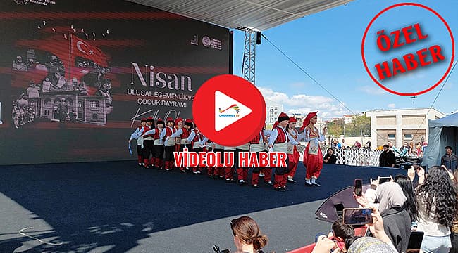 23 Nisan Coşkusunu Büyüklerde Doyasıya Yaşadı