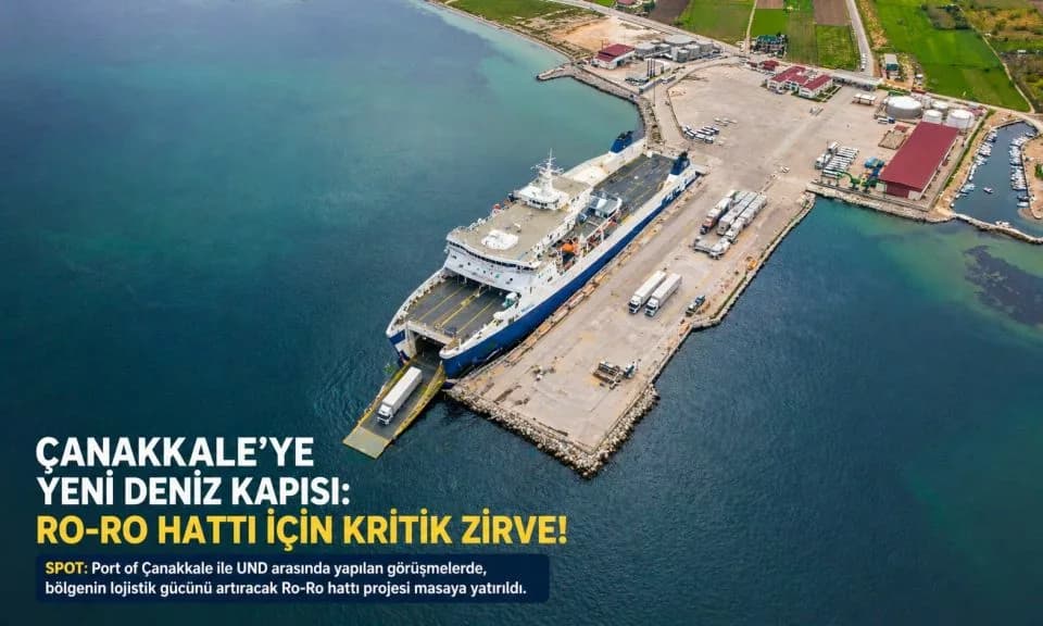 Çanakkale'nin Yeni Deniz Kapısı: Ro-Ro Hattı Projesi