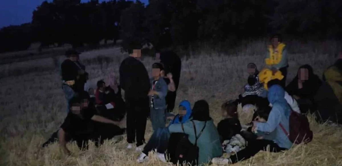 Çanakkale'de Kaçak Göçmen Operasyonu
