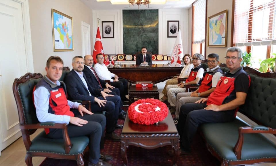 Gökçeada’da Tarım ve Sahil Güvenliği Alanında Yoğun Ziyaretler