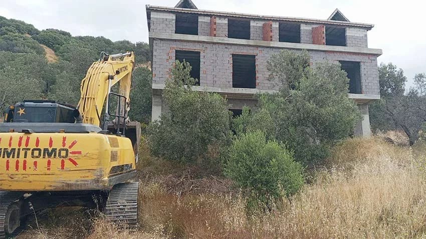 Kaçak Yapılar Yıkılıyor