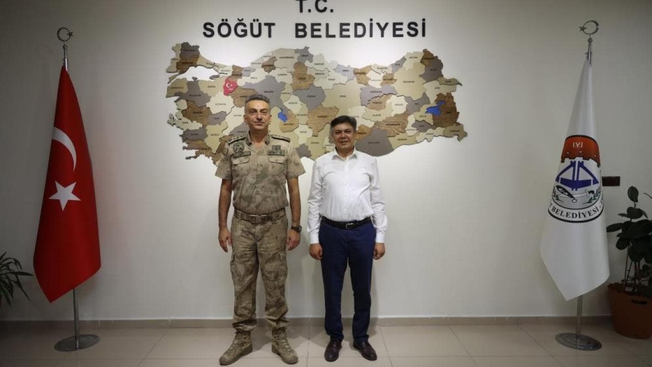 Jandarma Albay Talha Övet, Çanakkale’deki yepyeni sorumluluku öncesi Söğüt’e veda ediyor