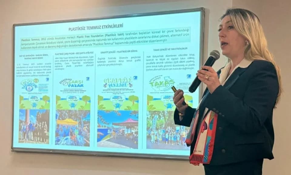 Çanakkale Belediyesi Çevre Projelerini BELFOR'da Tanıttı