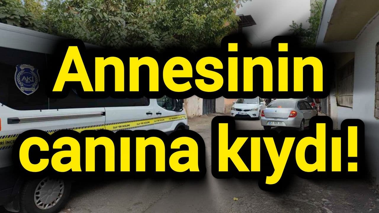Annesinin canına kıydı!