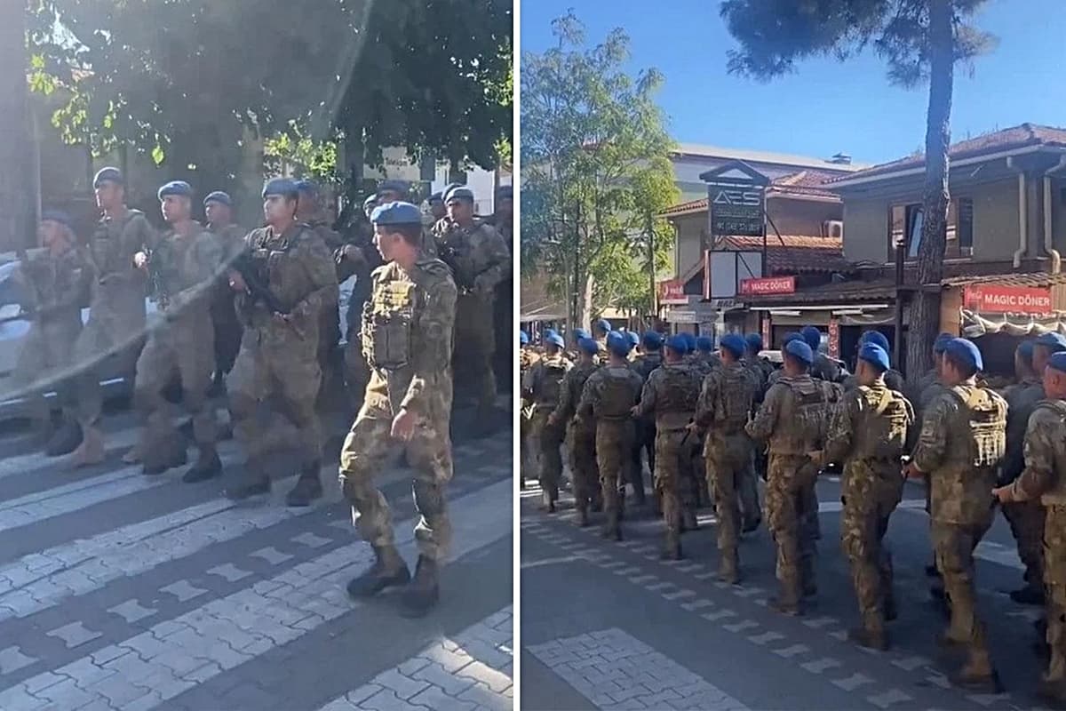 'Rüzgar Alayı'ndan Gökçeada’da gövde gösterisi: Sesleri Atina’dan dahi duyuldu