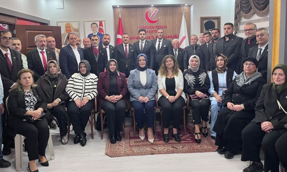 Yeniden Refah Partisi Çanakkale’de toplandı! Gündem ekim ayı faaliyetler