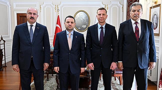 Çanakkale Heyetinden Adalet Bakanı Akın Gürlek'e Ziyaret