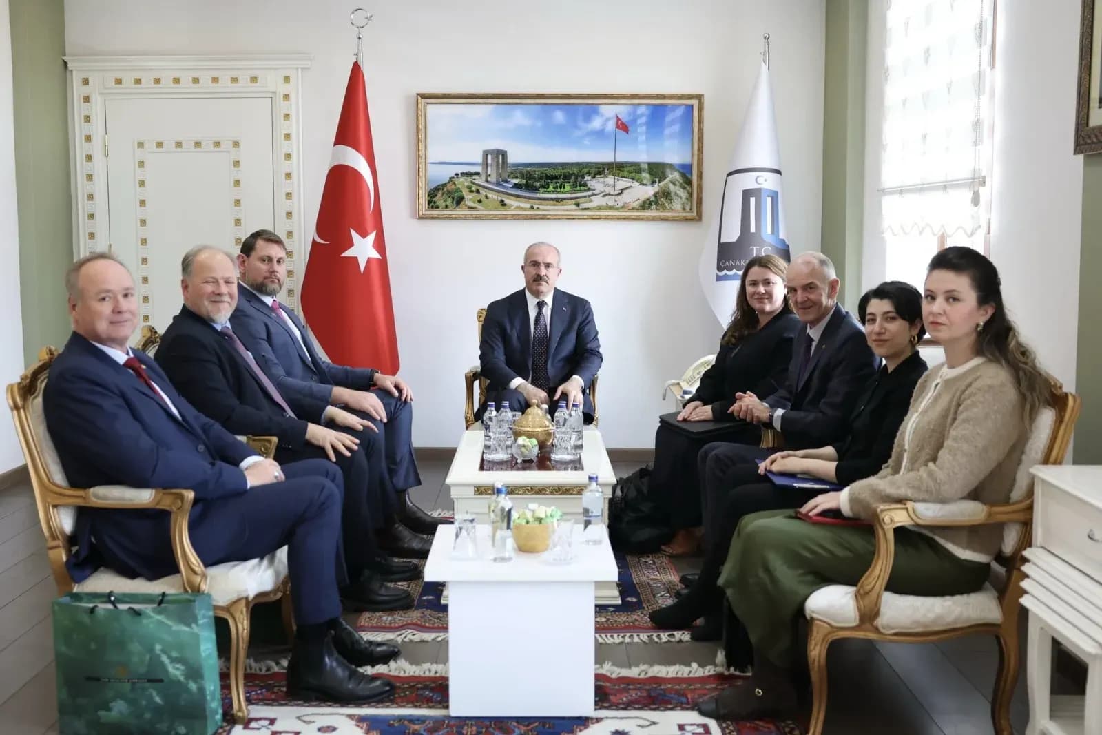 Çanakkale'de Tarihi Ziyaret: Avustralya - Yeni Zelanda Delegasyon Heyeti