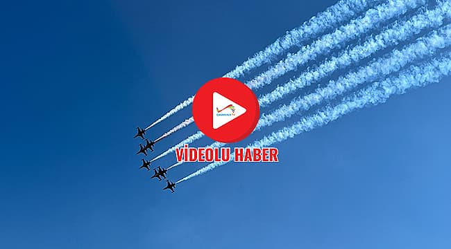 Türk Yıldızları Çanakkale'de Nefes Kesti