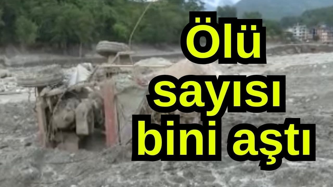 Ölü sayısı bini aştı