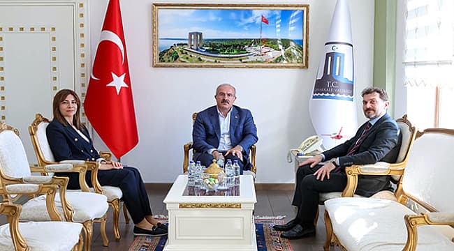 MEB GENEL MÜDÜRÜ CANLI'DAN VALİ TORAMAN'A ZİYARET