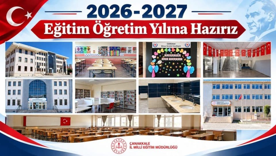 Çanakkale’de 2026-2027 Eğitim Öğretim Yılı İçin Hazırlıklar Tamamlanıyor