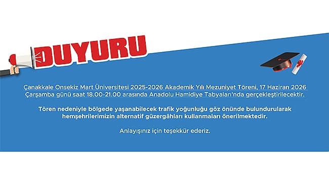 ÖNEMLİ DUYURU!