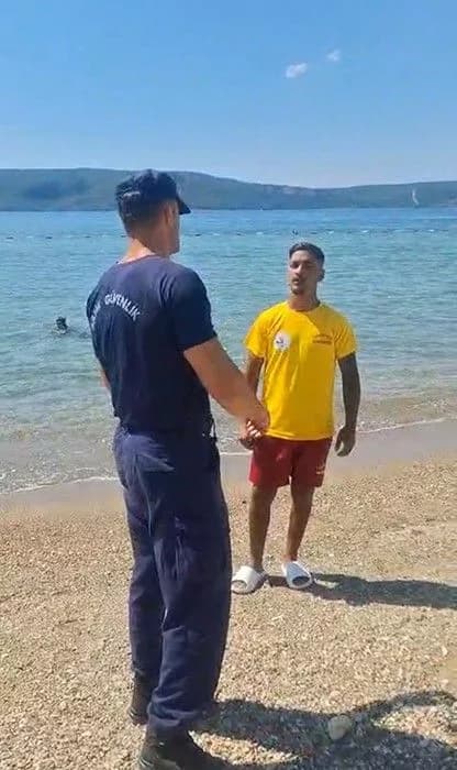 Çanakkale'de Halk Plajında Askeri Mühimmat Bulundu