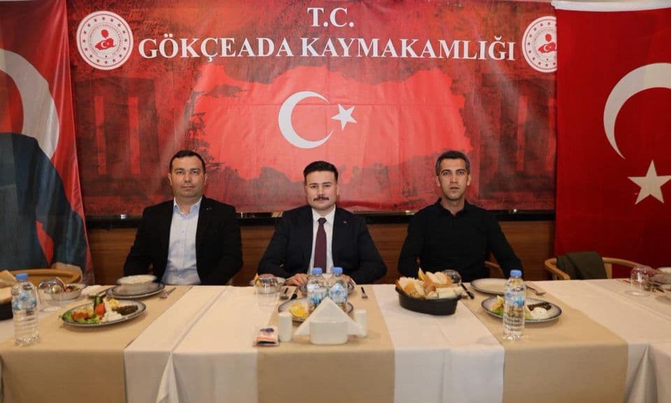 Gökçeada'da Polis Haftası'nda Vefa Buluşması