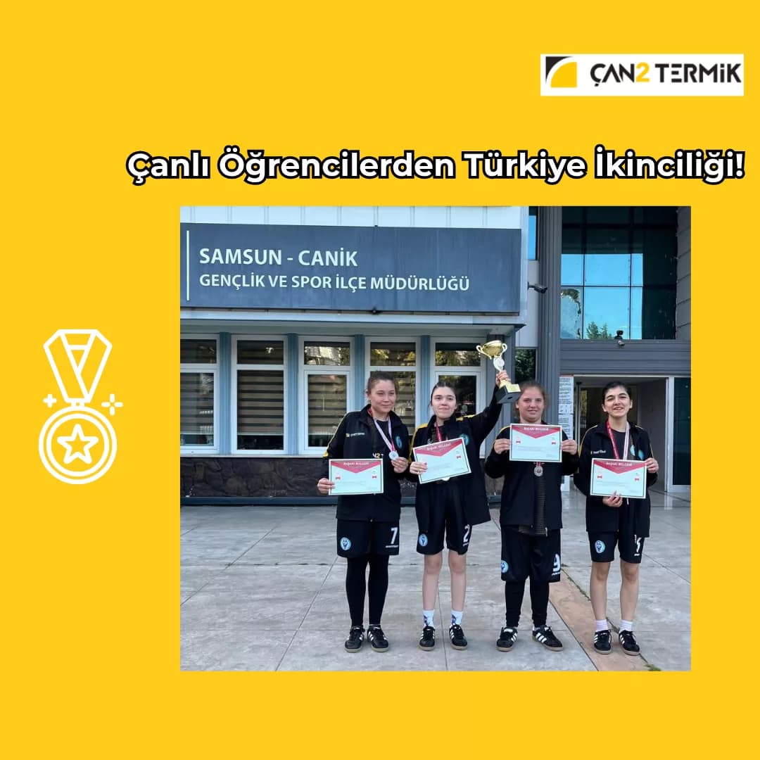 Çanakkale Öğrencileri Çan2 Termik Santrali Desteğiyle Türkiye İkincisi Oldu