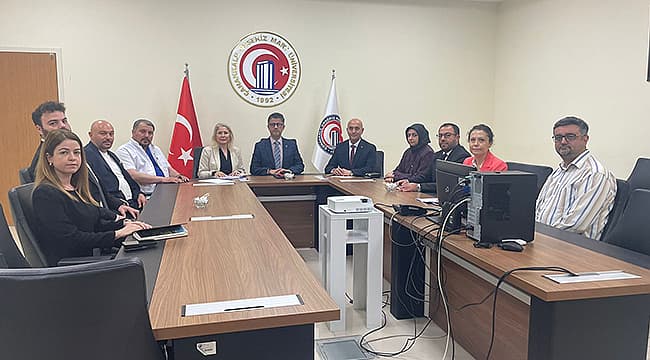 ÇOMÜ VE İL SAĞLIK MÜDÜRLÜĞÜ SAĞLIK HİZMETLERİNİ DEĞERLENDİRDİ