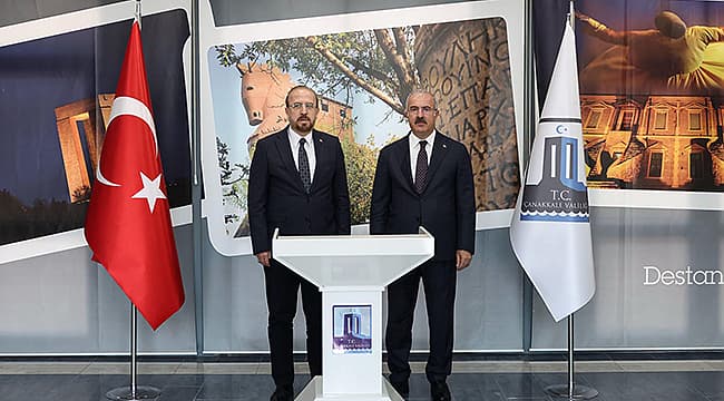 BAKAN YARDIMCISI ŞATIROĞLU'NDAN VALİ TORAMAN'A ZİYARET