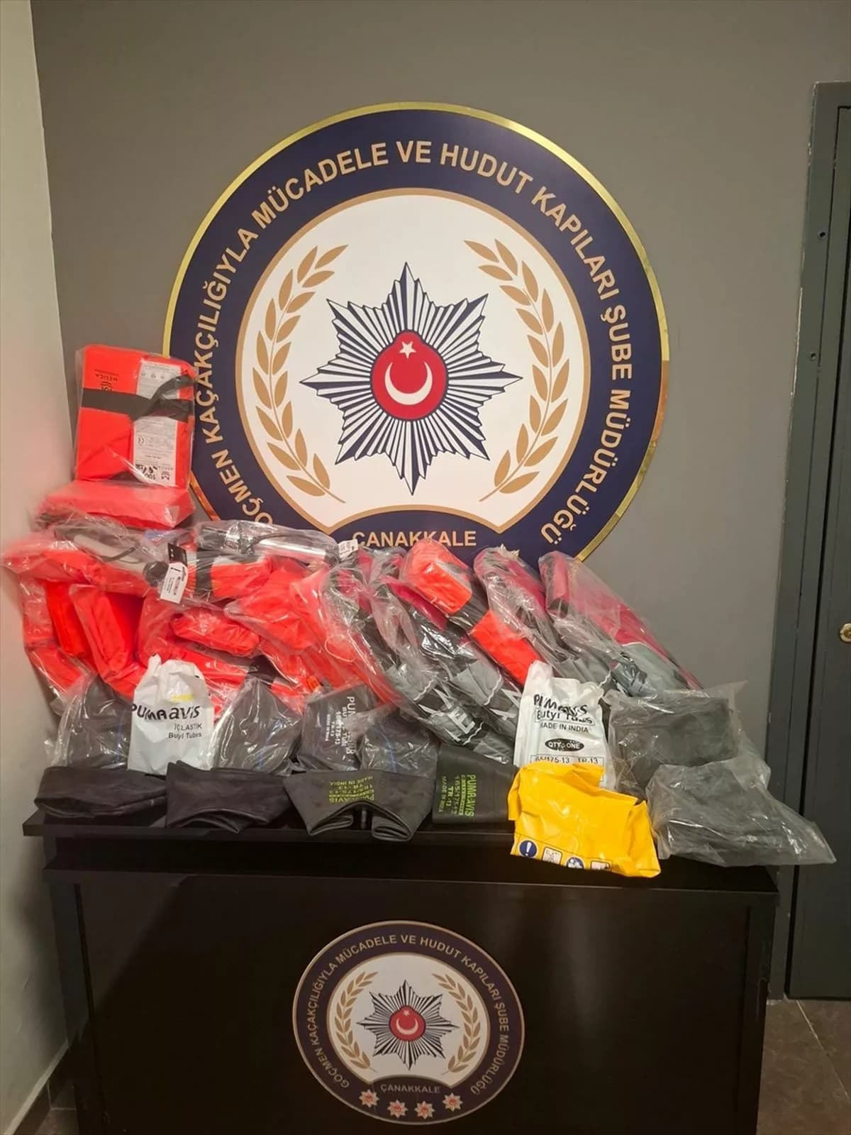 Çanakkale'de Düzensiz Göçmen Operasyonu