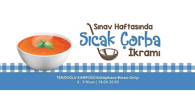Sınav Haftasında Sıcacık Bir Mola: Çanakkale Belediyesi'nden Öğrencilere Hediye