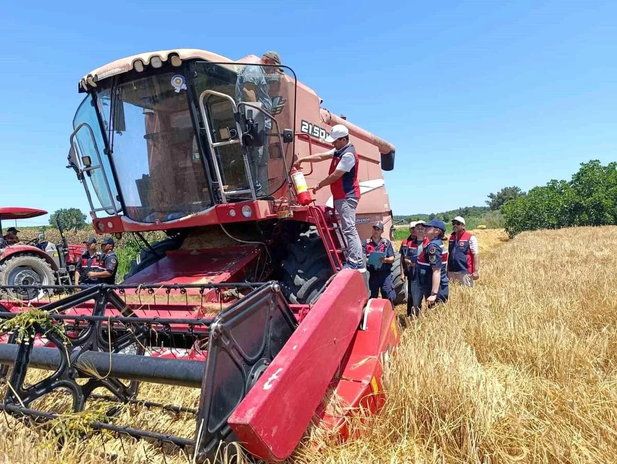 Çanakkale'de Yangın Önleme Denetimi
