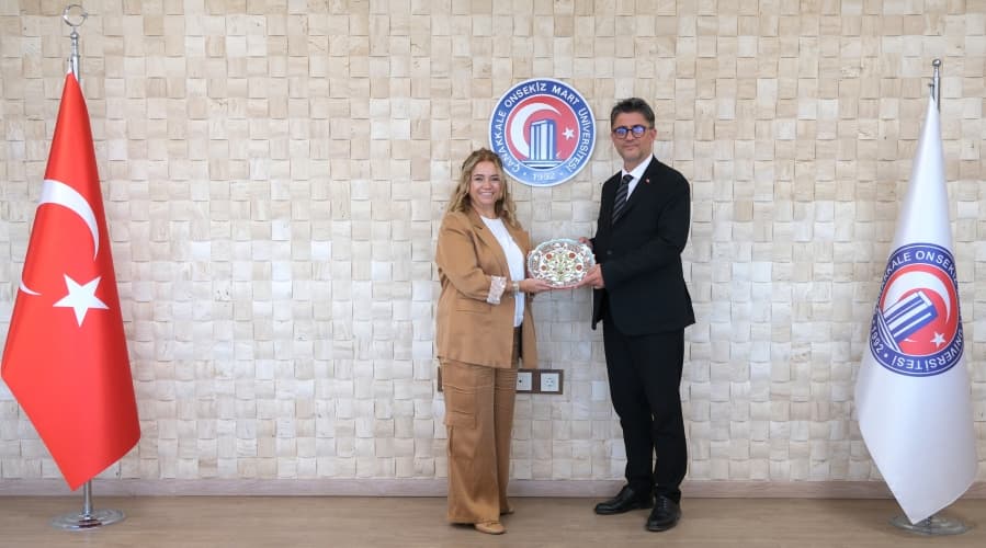 Balıkesir Teknokent Genel Müdürü Öğr. Gör. Burcu Aydemir’den Rektör Erenoğlu’na Ziyaret