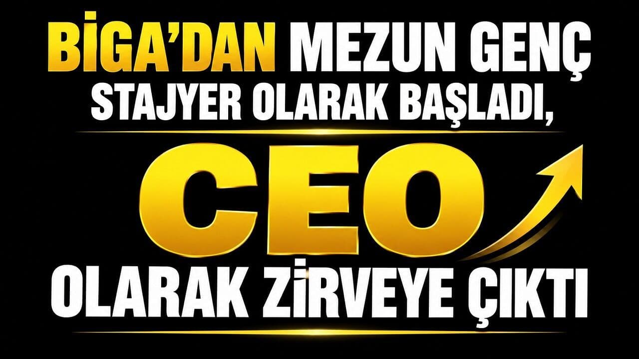 Biga Mezunu Nevzat Yıldız, Doğanlar Mobilya CEO’su Oldu