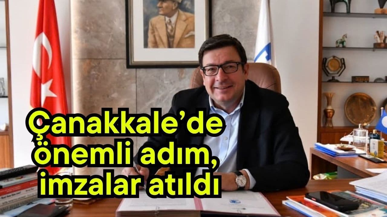 Çanakkale’de İklim Hedeflerine Yeni Bir Adım