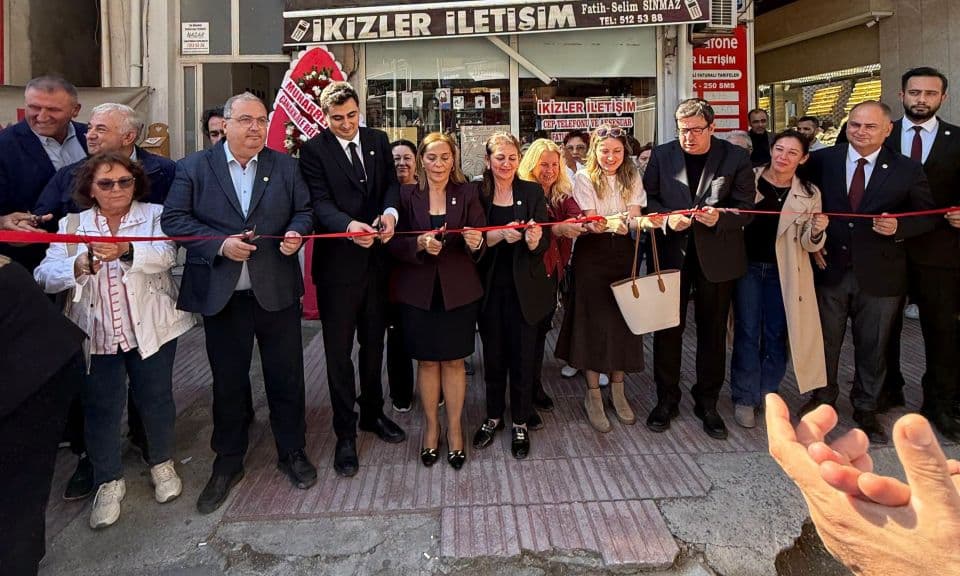 Lapseki'de Yeni Parti İlçe Başkanlığı Binası Resmi Açıldı
