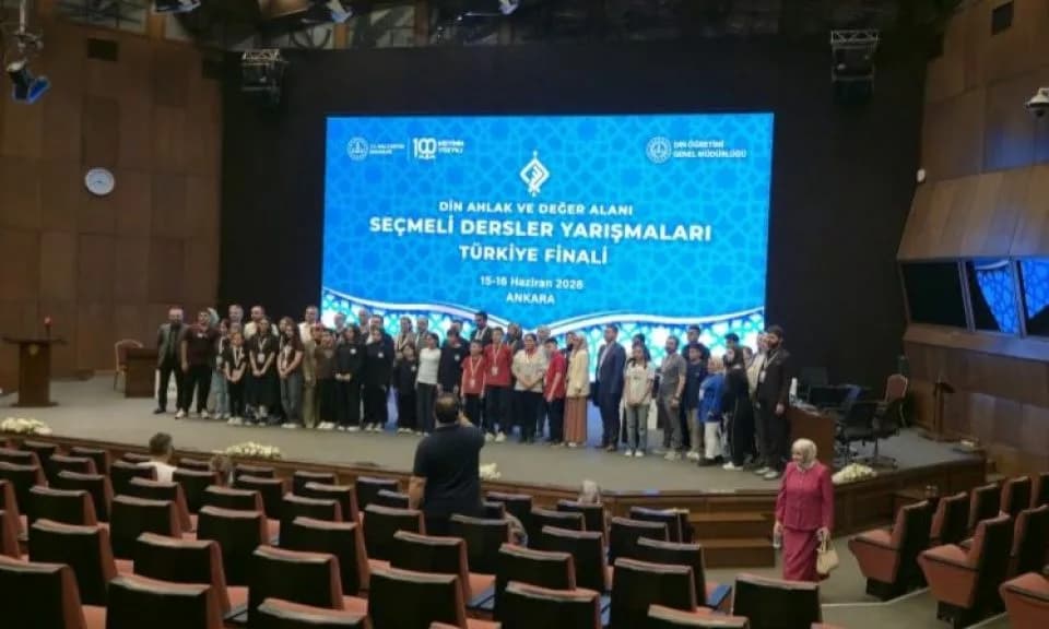 Dumlupınar Ortaokulu Din Öğretimi Türkiye Finalleri'nde Büyük Başarı