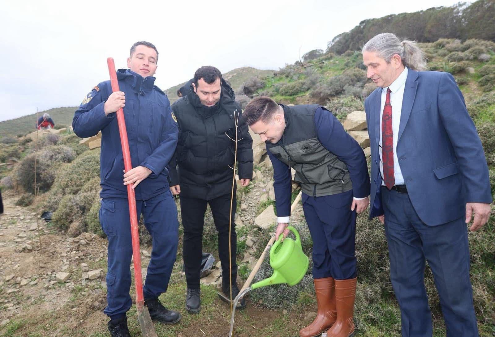 Çanakkale'nin Doğal İncisi Gökçeada, Geleceğe Umut Ekiyor: Kuzulimanı'nda Yeşil Seferberlik