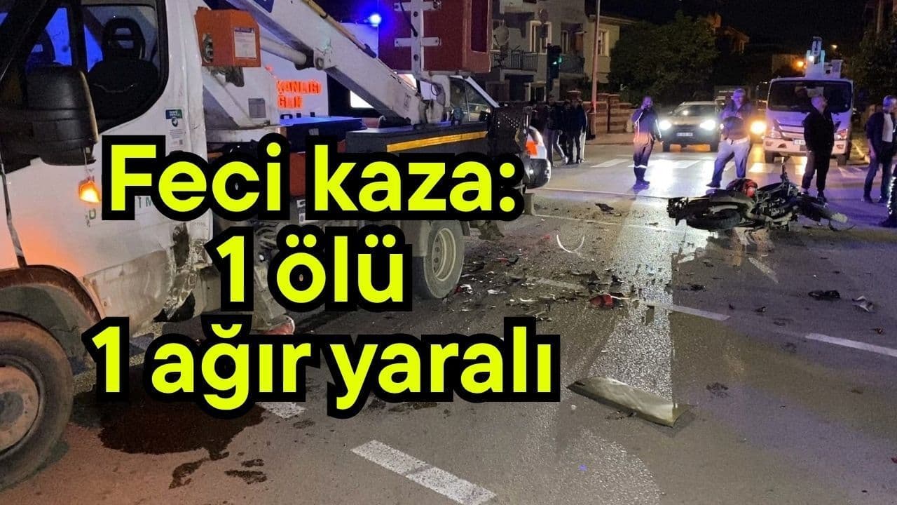 Çanakkale'de Feci Trafik Kazası: 1 Ölü, 1 Ağır Yaralı