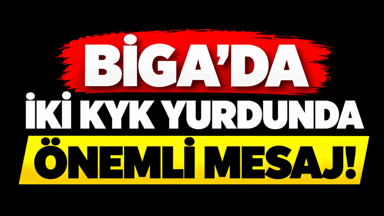 Biga'da KYK Yurtları ve Sağlık Merkezlerinde Ruhsal İyilik Hali İçin Önemli Adımlar Atıldı