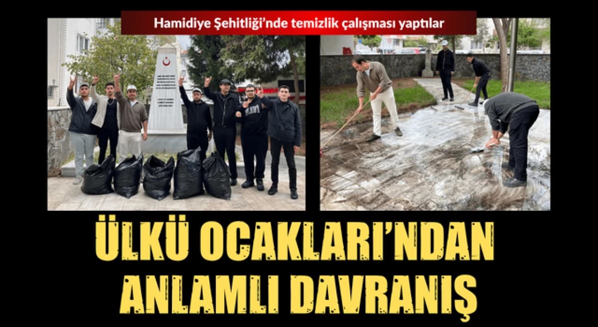 Ülkü Ocakları’ndan anlamlı davranış Çanakkale’de