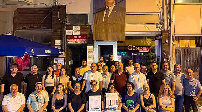 CHP ÇANAKKALE ÖRGÜTÜNDE DAYANIŞMA NÖBETİ SÜRÜYOR