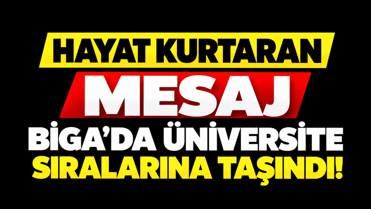 Biga’da Meme Kanseri Erken Teşhis Eğitimi Üniversite Öğrencileriyle Buluştu