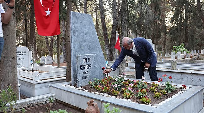 ŞEHİT ORMAN BÖLGE MÜDÜRÜ TALAT GÖKTEPE KABRİ BAŞINDA ANILDI
