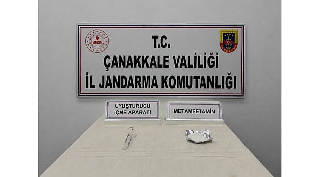 ÇANAKKALE JANDARMASINDAN UYUŞTURUCU OPERASYONU: 3 TUTUKLAMA