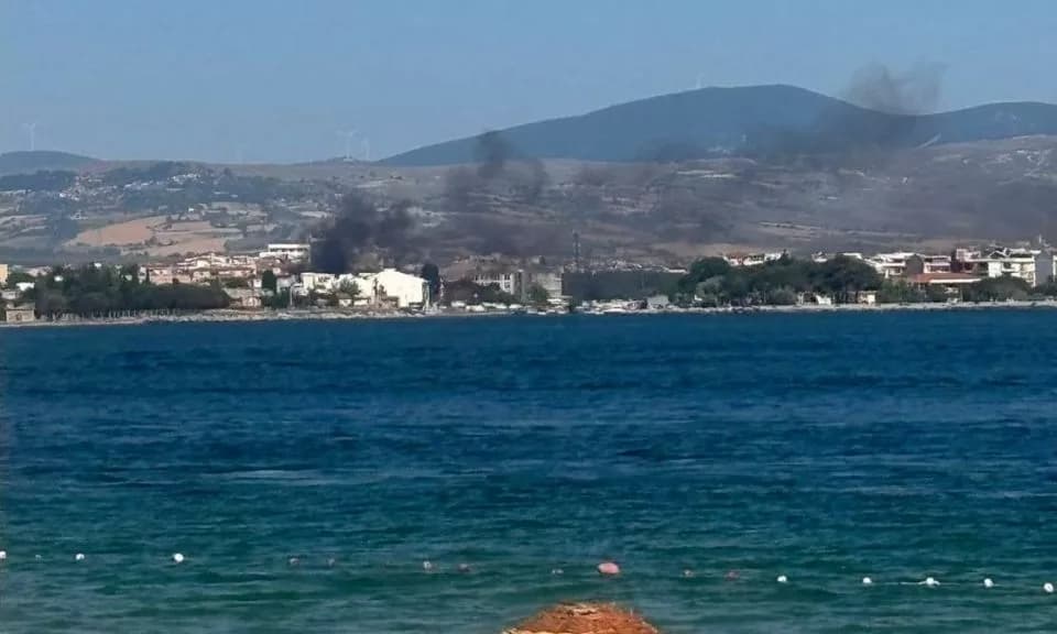 Fevzipaşa Mahallesinde Otluk Alanda Yangın Çıktı