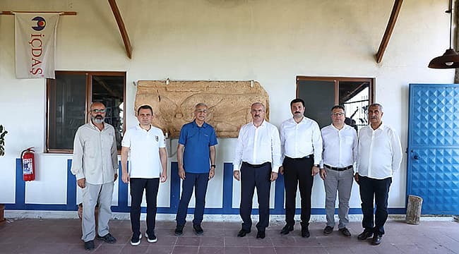VALİ TORAMAN, ASSOS ANTİK KENTİ'NDE İNCELEMELERDE BULUNDU
