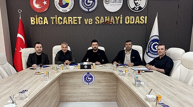BİGA TSO 4 NO'LU MESLEK KOMİTESİ TOPLANDI